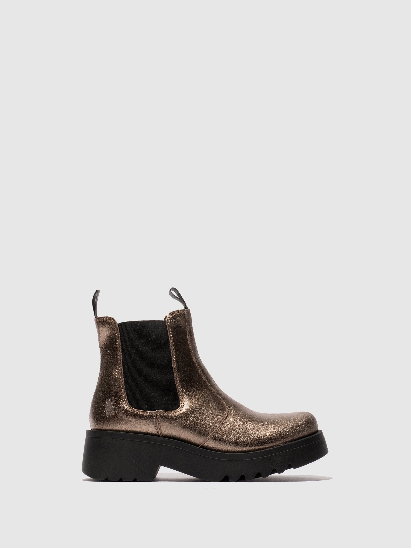 Stivali Alla Moda Fly London MEDI789FLY - Donna, Colore Oro Scuro, Taglia 36