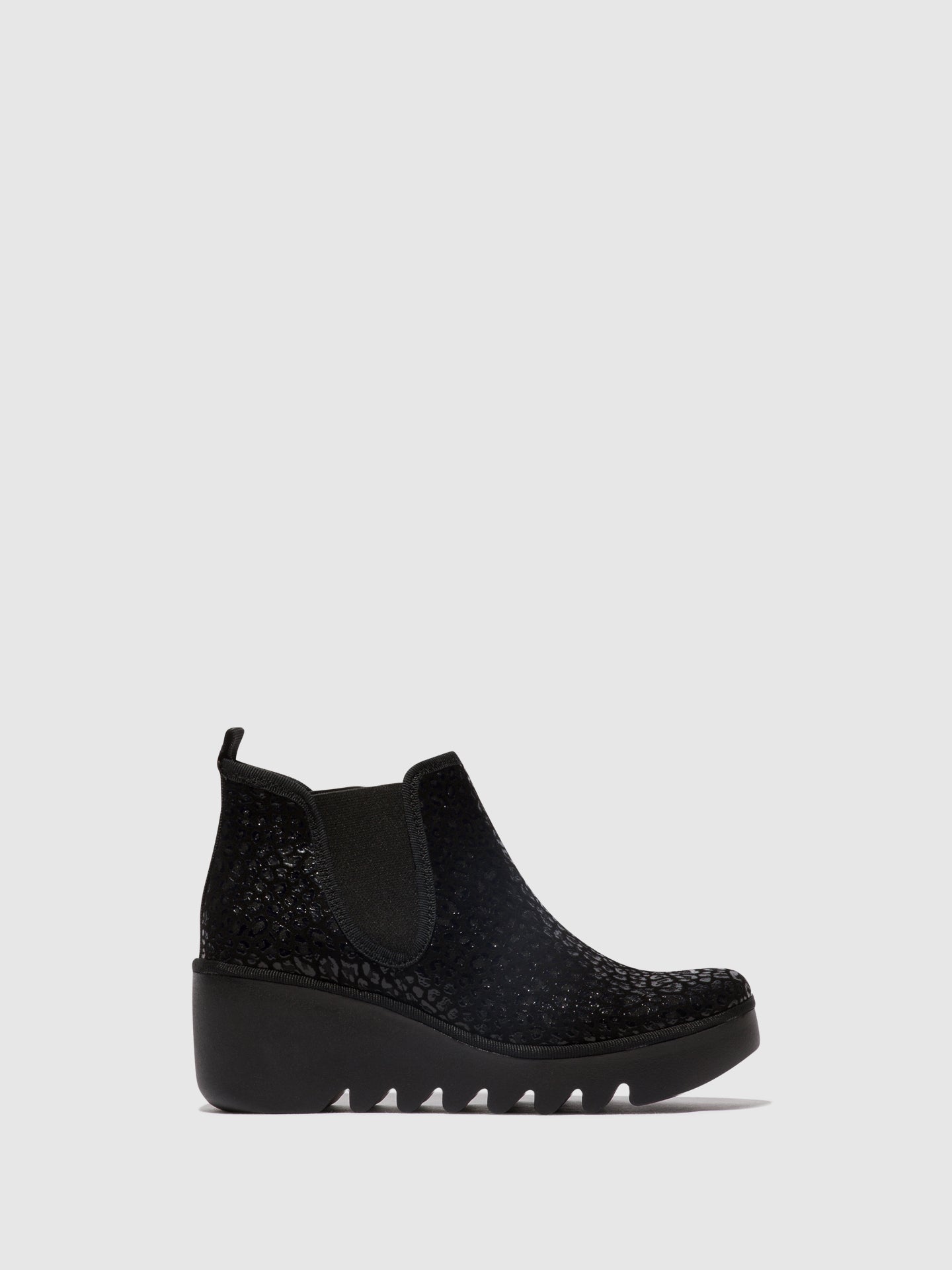 Chelsea Ankle Boots BYNE349FLY ANTHRACITE SPOTS â Fly London EU