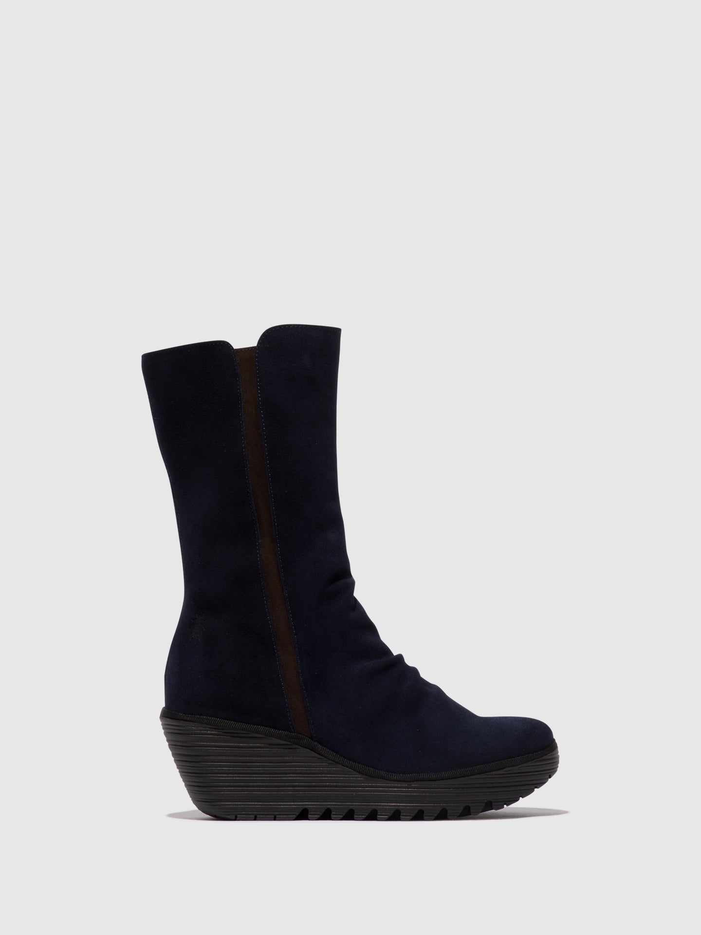 Zip Up Ankle Boots YEMY408FLY NAVY/EXPRESSO Fly London EU