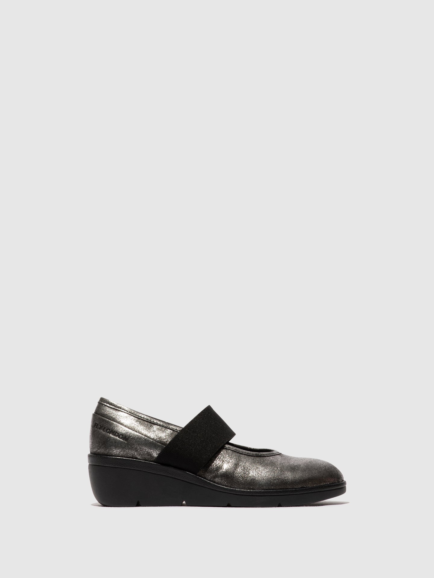 Elasticated Shoes NARA547FLY SILVER Fly London EU