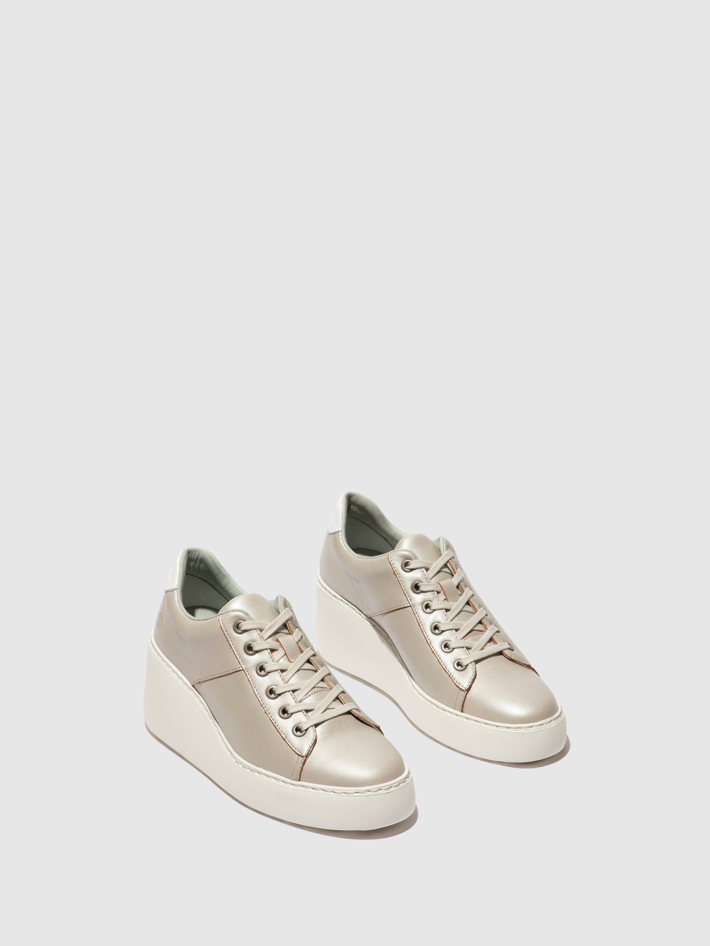 Lace-up Trainers DELF580FLY DUBLIN SILVER