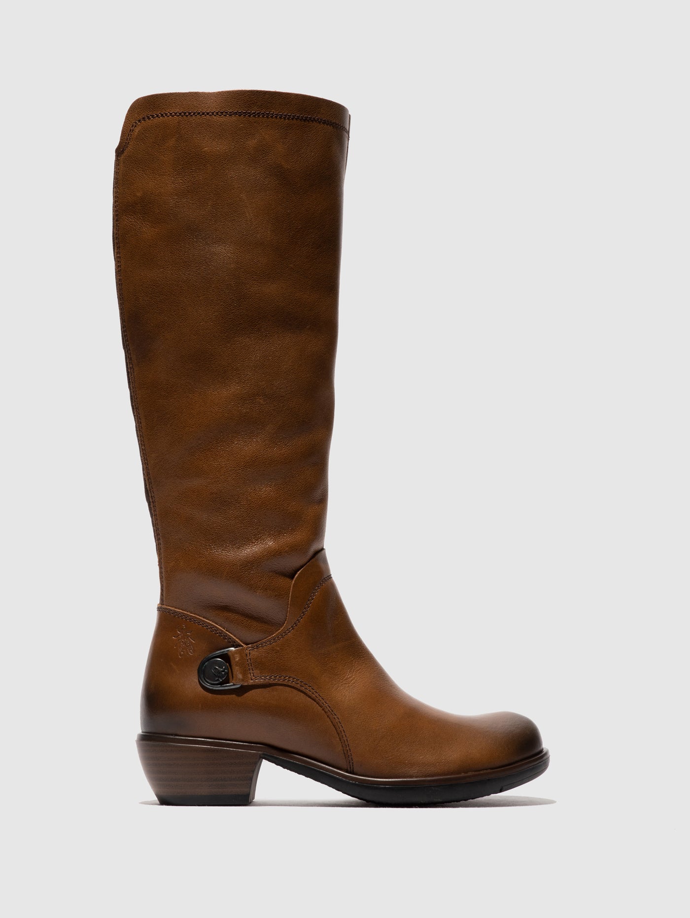 Zip Up Boots MISTRY CAMEL