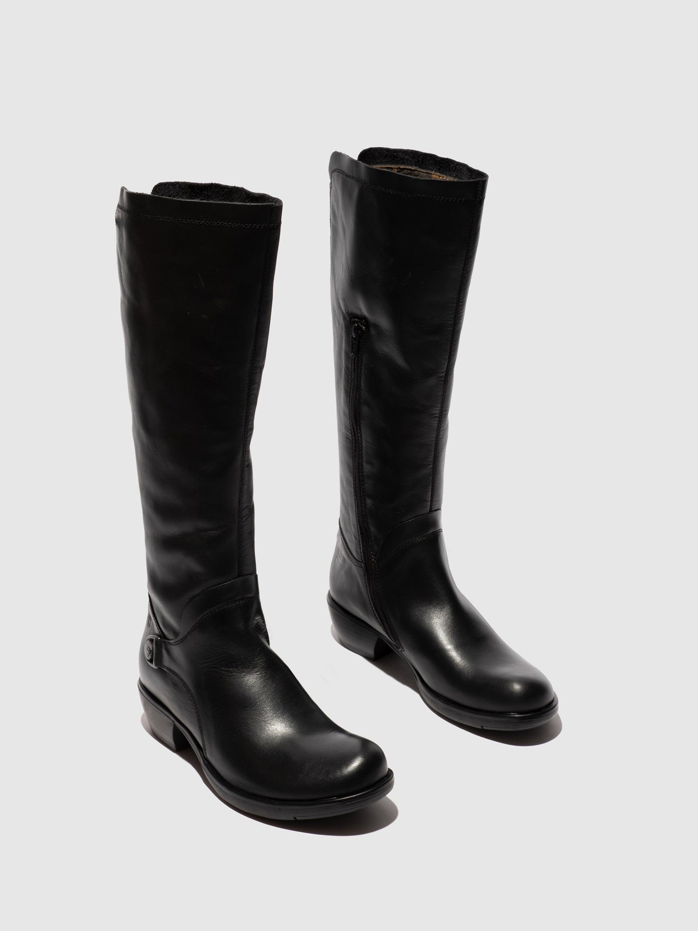 Zip Up Boots MISTRY BLACK