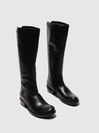 Zip Up Boots MISTRY BLACK