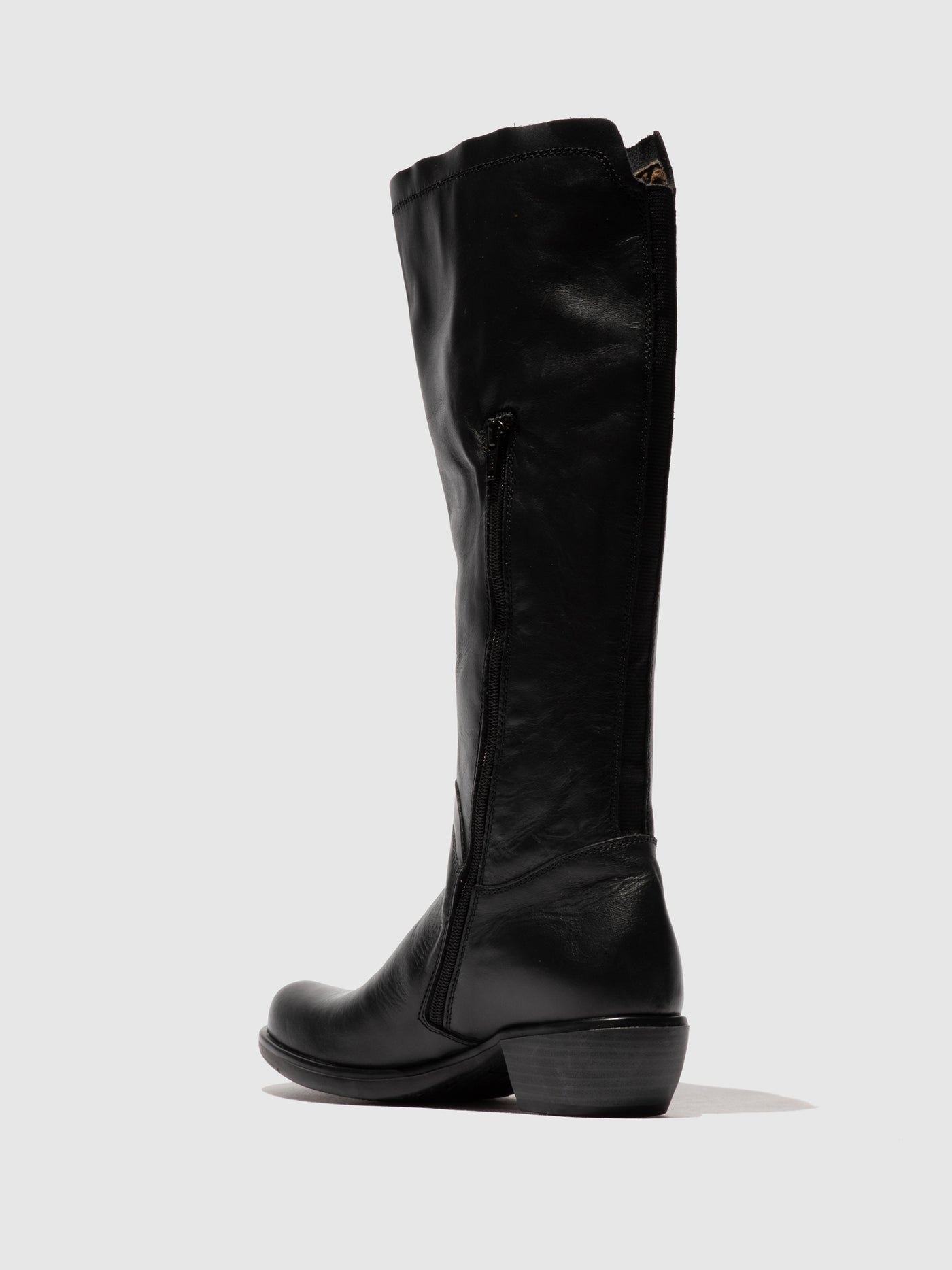 Zip Up Boots MISTRY BLACK