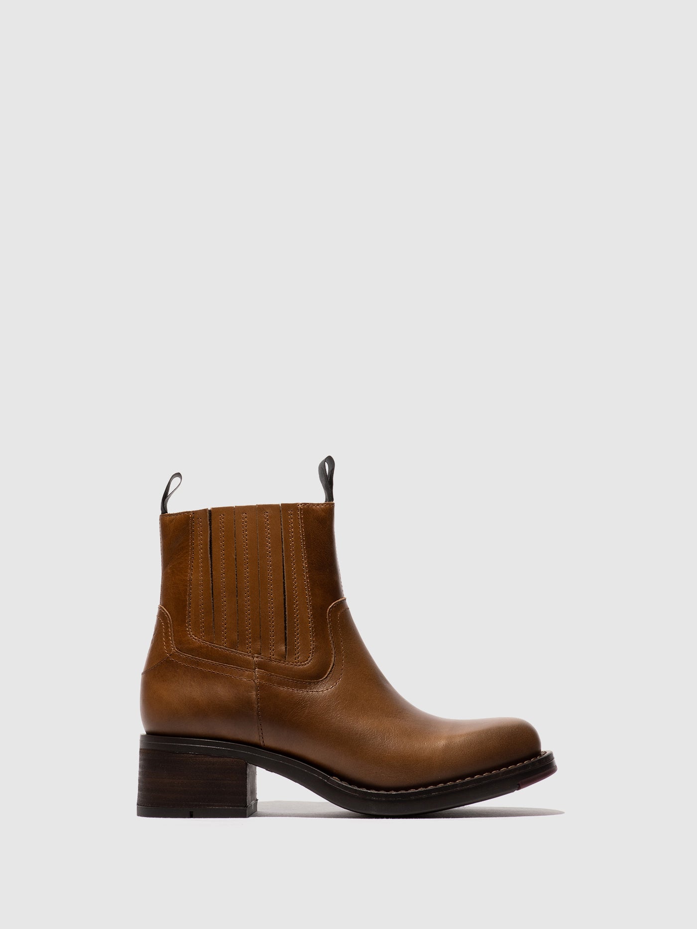 Zip Up Ankle Boots RALI513FLY CAMEL