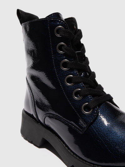 Lace-up Ankle Boots RAGI539FLY ROCK NAVY