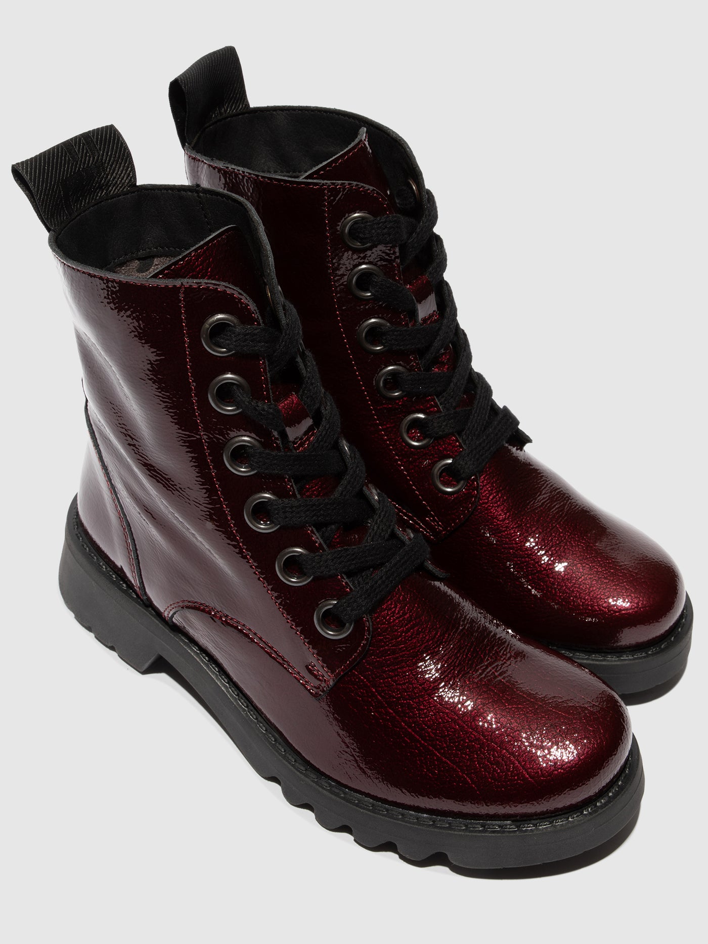 Lace-up Ankle Boots RAGI539FLY BURGUNDY