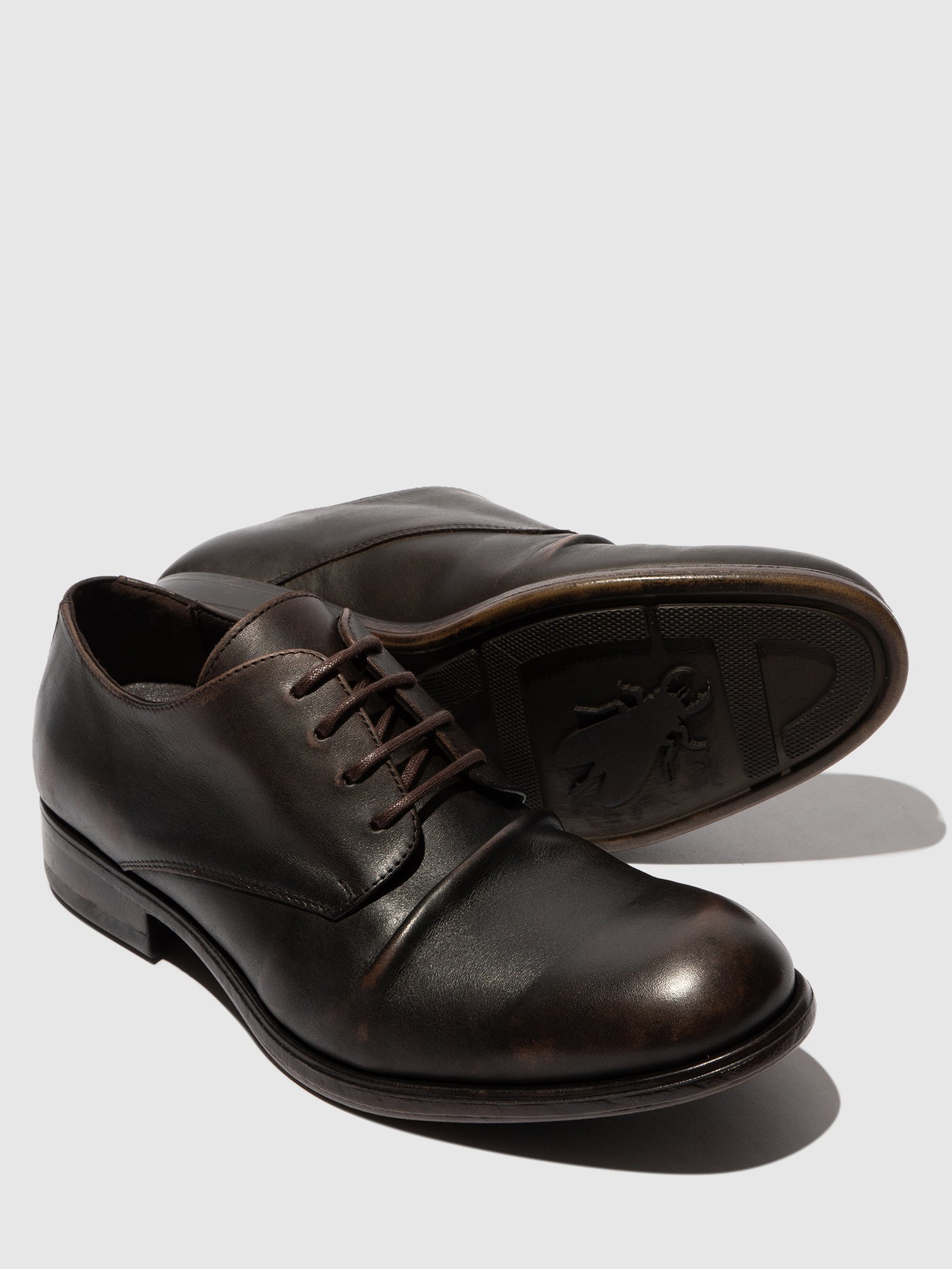 Lace-up Shoes MASK576FLY WASHED BROWN