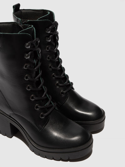 Lace-up Ankle Boots TIEL642FLY GROUND/GREEN