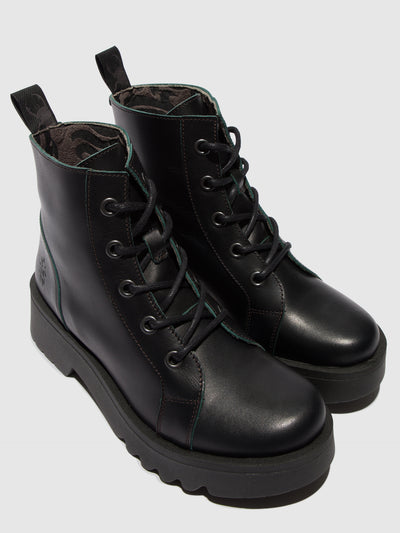 Lace-up Ankle Boots METZ788FLY GROUND/GREEN