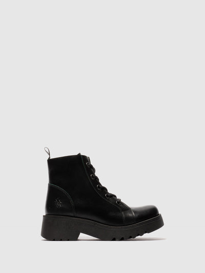 Lace-up Ankle Boots METZ788FLY JAVA GROUND/GREEN