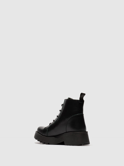 Lace-up Ankle Boots METZ788FLY JAVA GROUND/GREEN