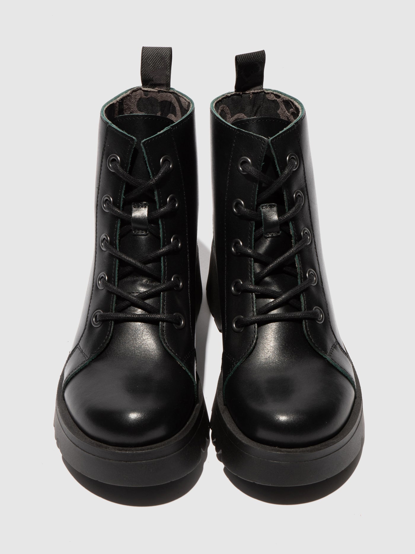 Lace-up Ankle Boots METZ788FLY JAVA GROUND/GREEN