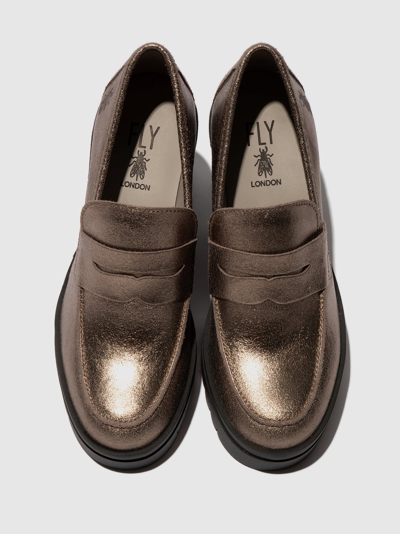 Loafers Shoes TOKY803FLY DK GOLD