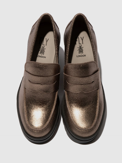 Loafers Shoes TOKY803FLY DK GOLD