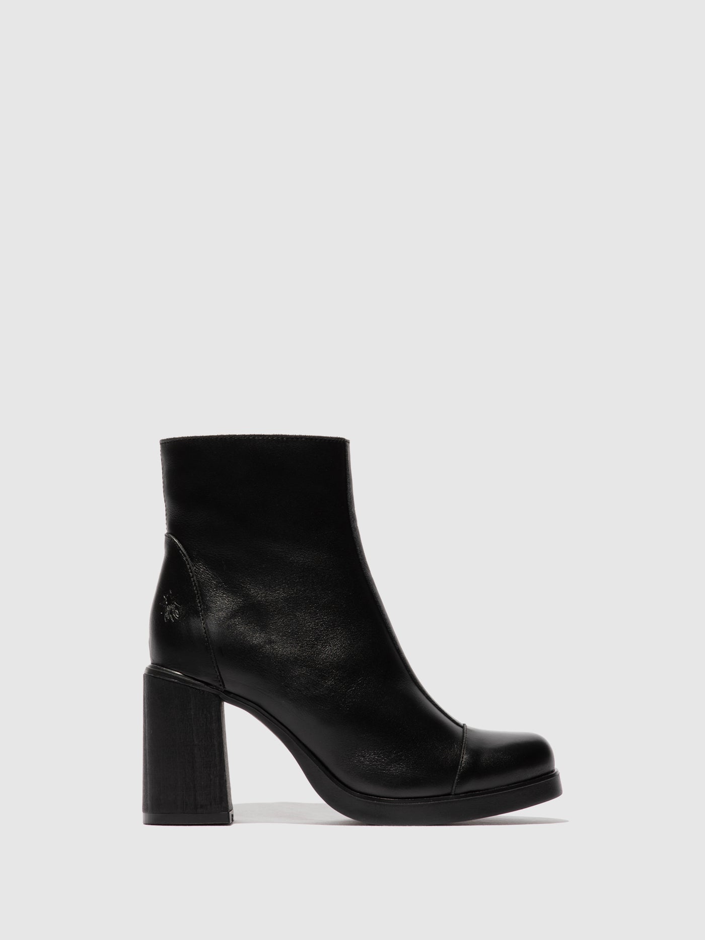 Zip Up Ankle Boots STIR985FLY DUBLIN BLACK