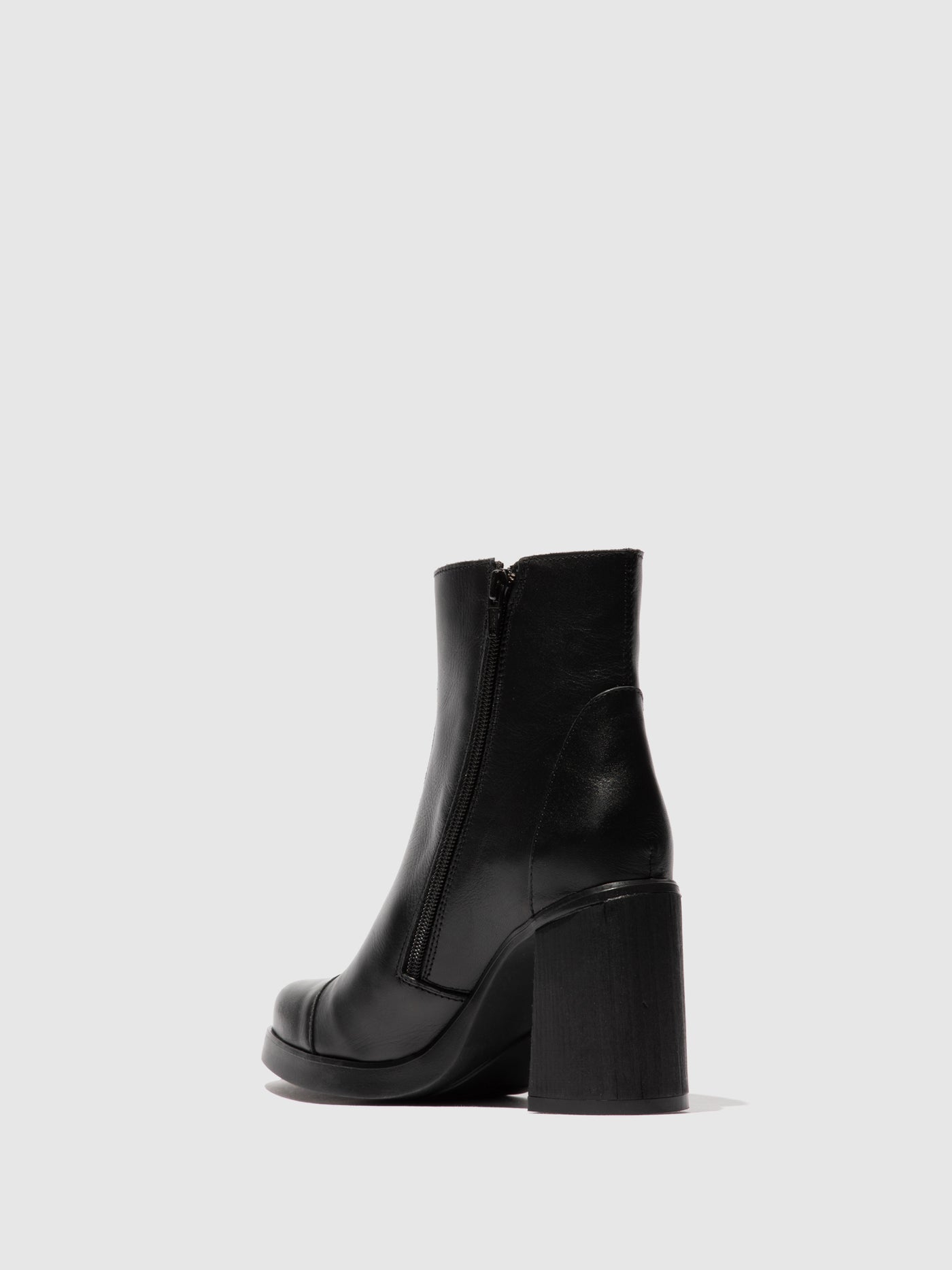 Zip Up Ankle Boots STIR985FLY DUBLIN BLACK