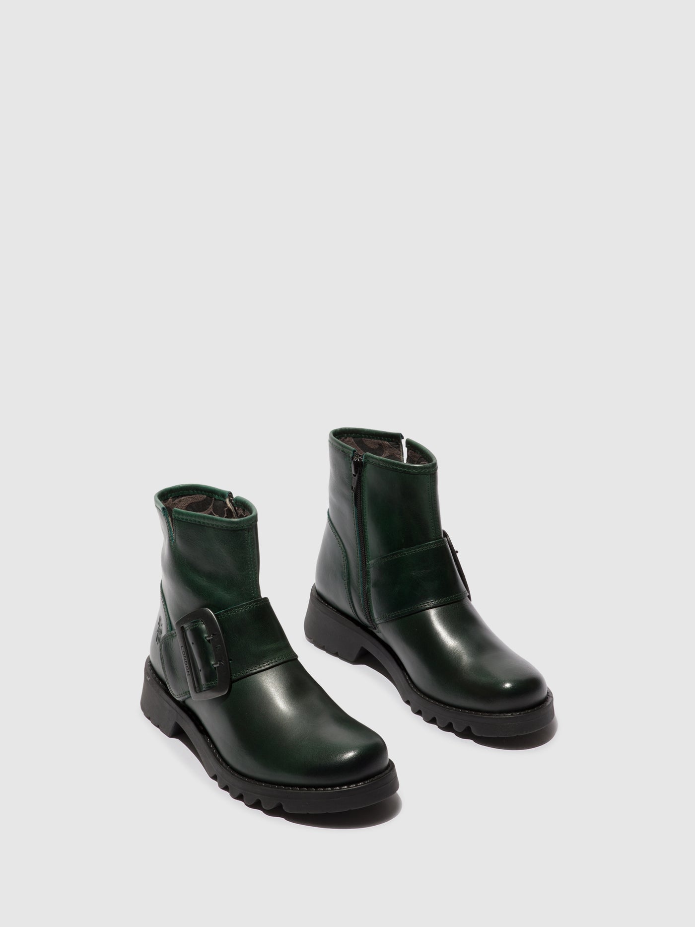 Buckle Ankle Boots RILY991FLY PETROL