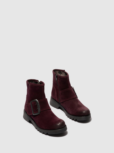 Buckle Ankle Boots RILY991FLY PURPLE