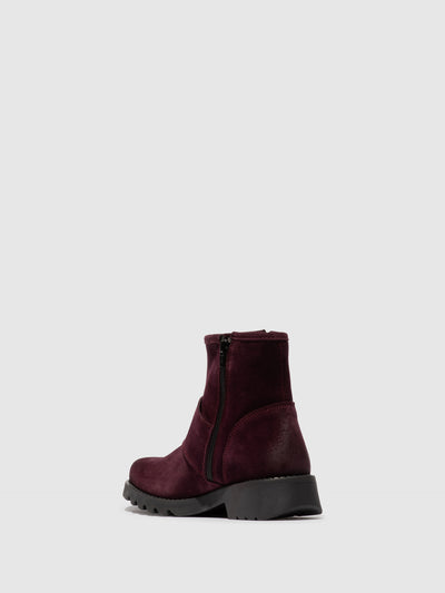 Buckle Ankle Boots RILY991FLY PURPLE