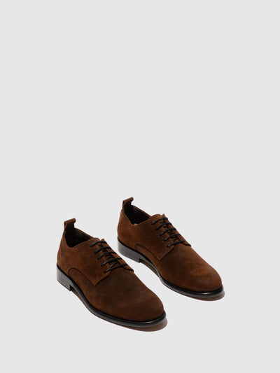 Lace-up Shoes WAZO000FLY OIL SUEDE CAMEL