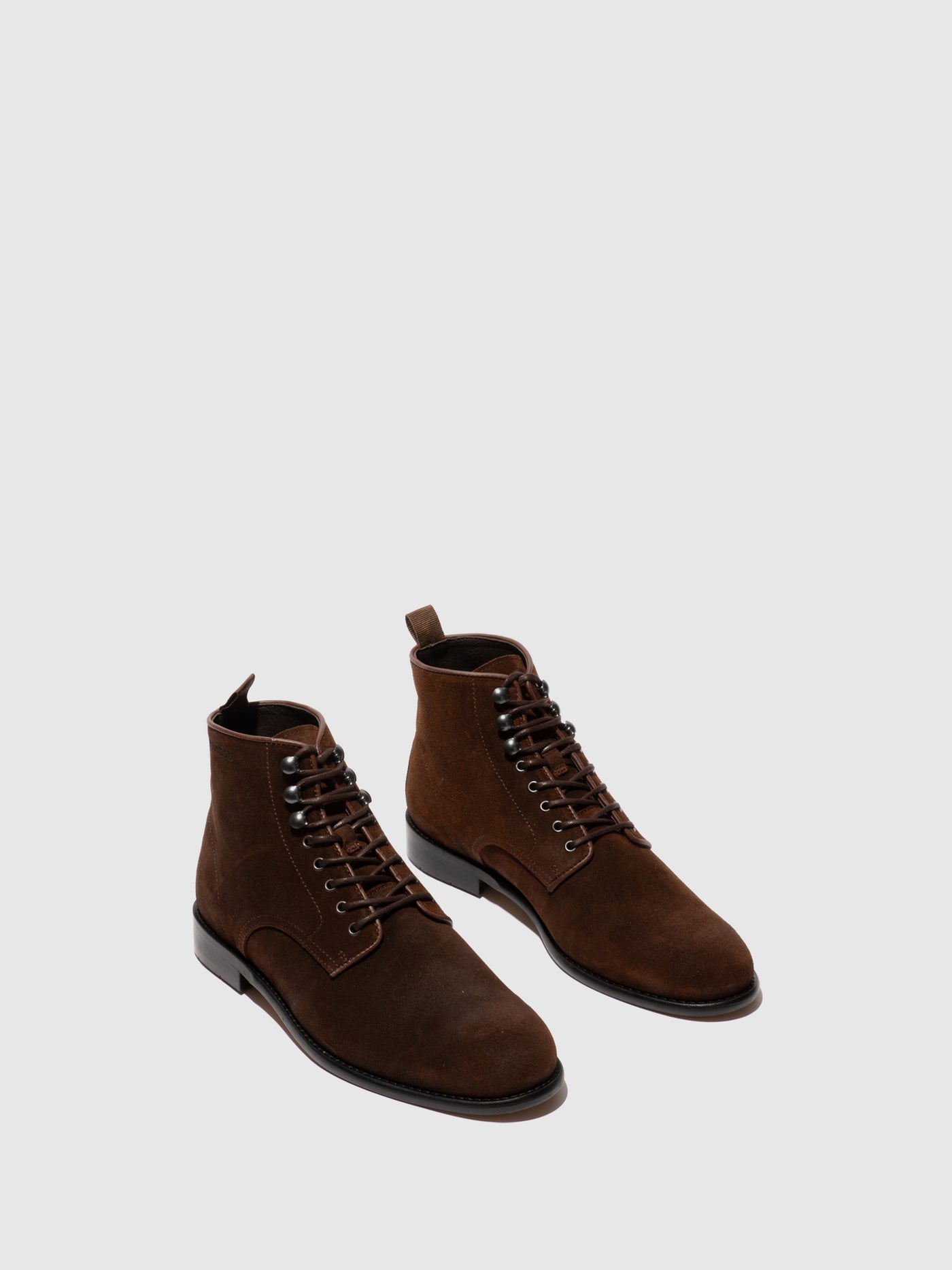 Lace-up Ankle Boots WERN002FLY OIL SUEDE CAMEL