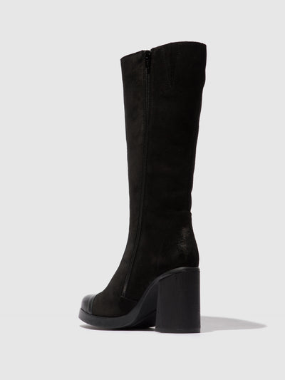 Zip Up Boots SUSI022FLY DUBLIN/OIL SUEDE BLACK