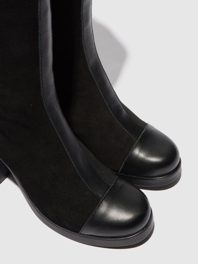 Zip Up Boots SUSI022FLY DUBLIN/OIL SUEDE BLACK