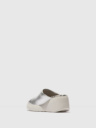 Slip-on Mules DOLI042FLY LAMINATO SILVER