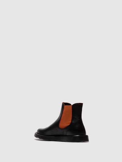 Chelsea Ankle Boots TICH099FLY BLACK/RED