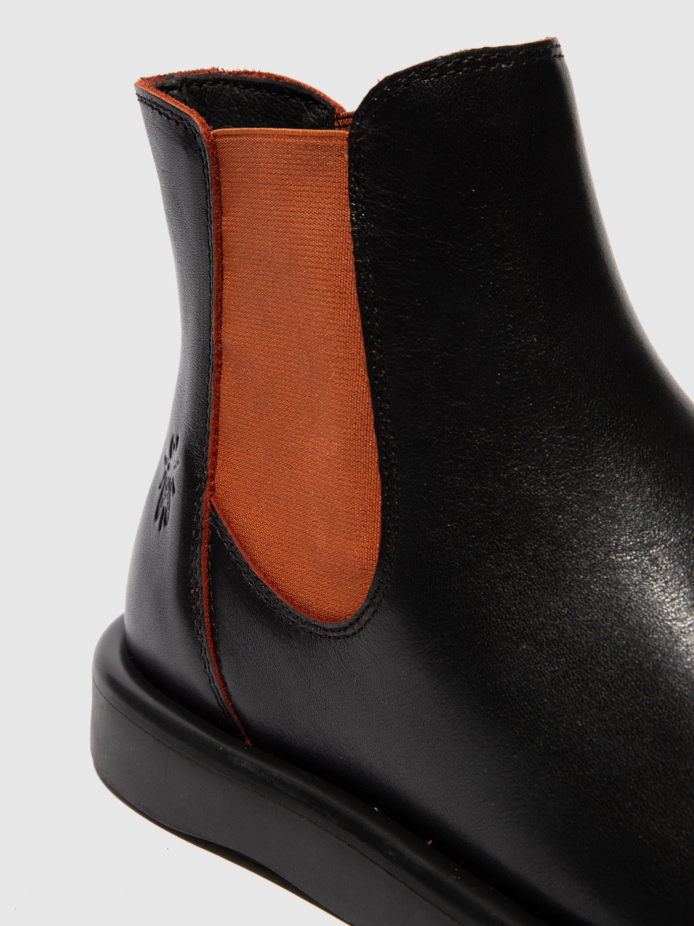 Chelsea Ankle Boots TICH099FLY BLACK/RED