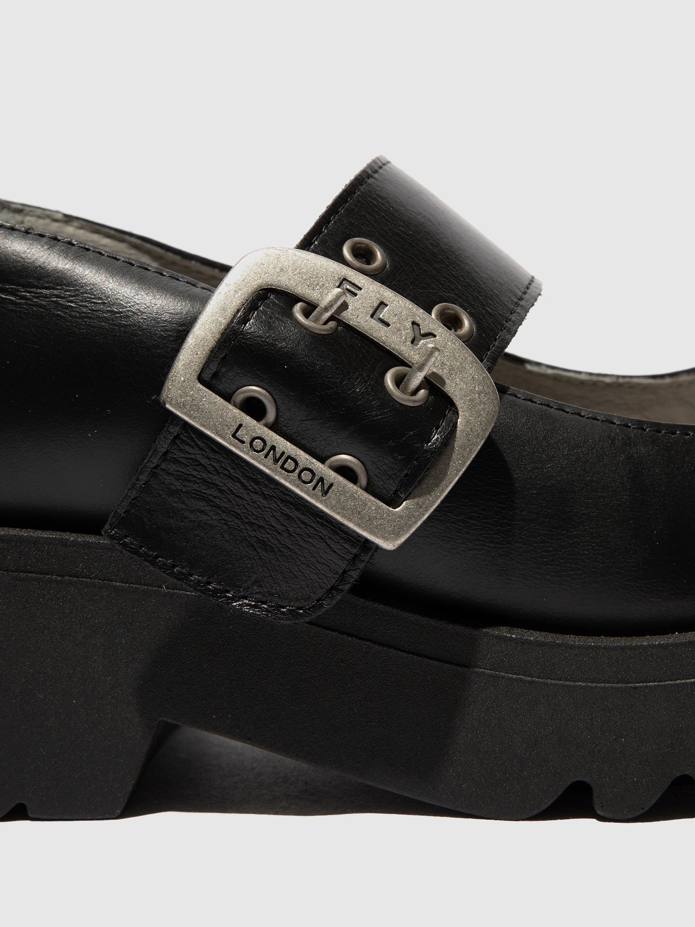 Buckle Shoes MOCH126FLY BLACK