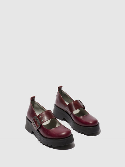 Buckle Shoes MOCH126FLY WINE