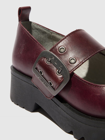 Buckle Shoes MOCH126FLY WINE