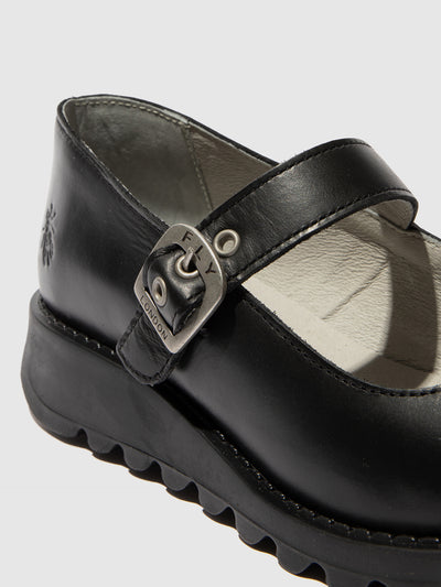 Buckle Shoes SAMP132FLY BLACK