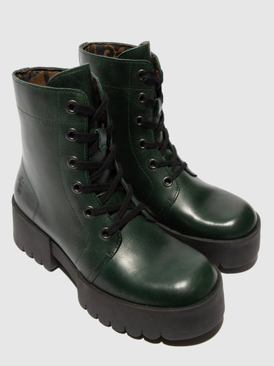 Lace-up Ankle Boots ELVU140FLY PETROL