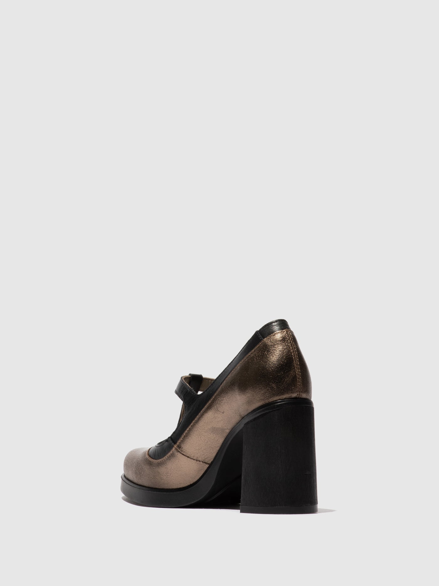 Mary Jane Shoes SEIF141FLY DARK GOLD/BLACK