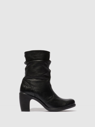 Zip Up Ankle Boots KLEI152FLY BLACK