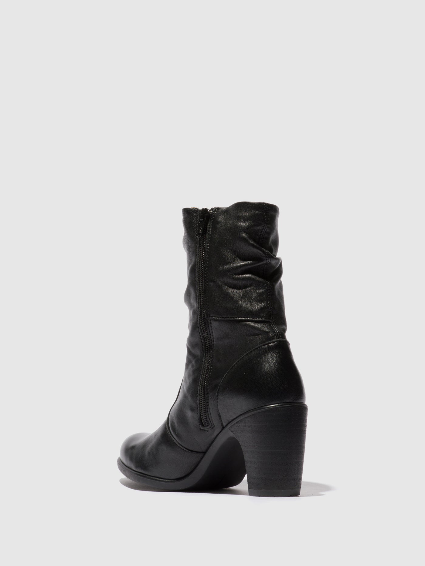 Zip Up Ankle Boots KLEI152FLY BLACK