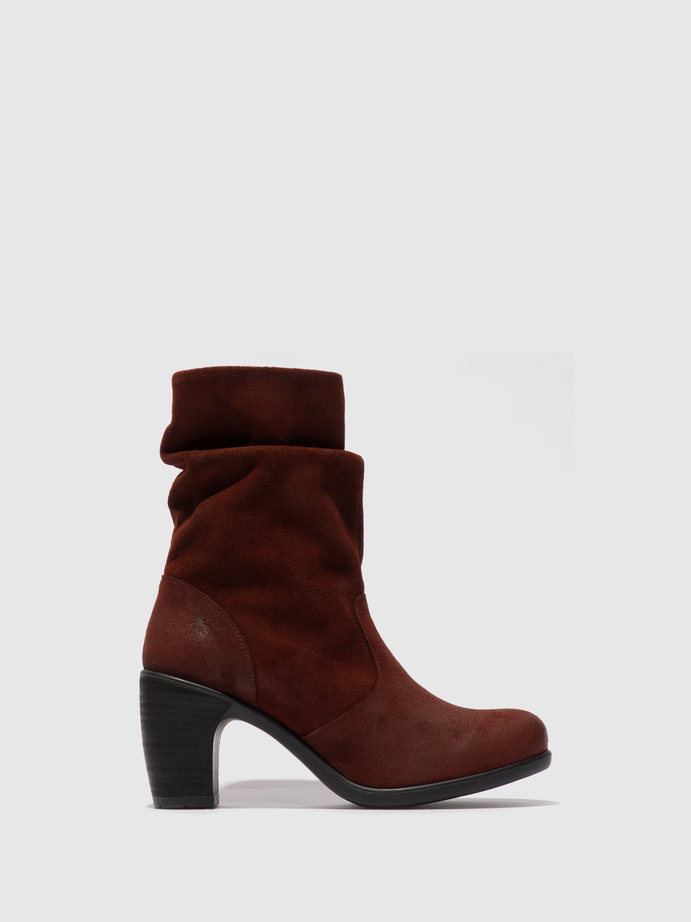 Zip Up Ankle Boots KLEI152FLY OXBLOOD