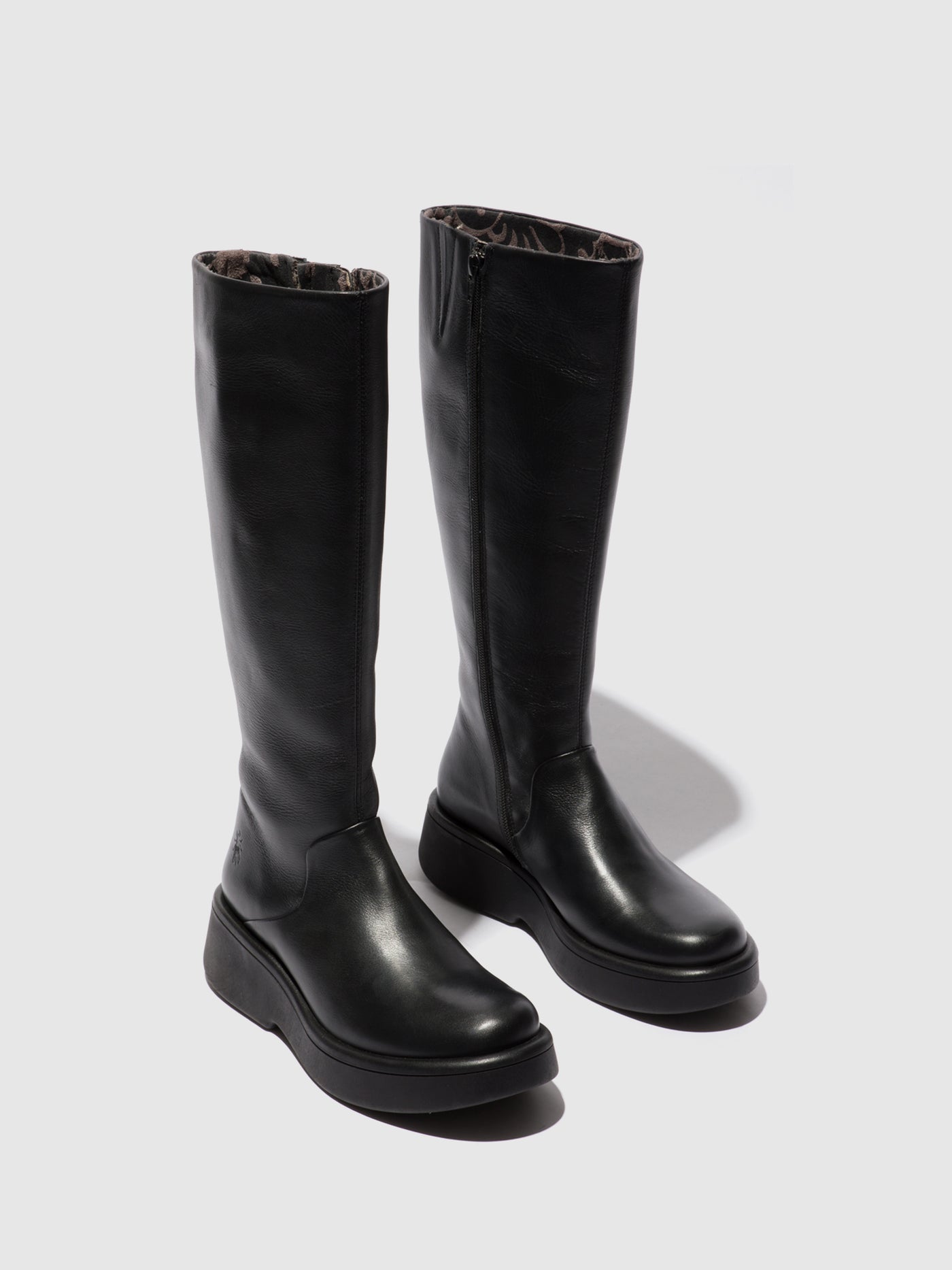 Zip Up Boots MUBI154FLY BLACK