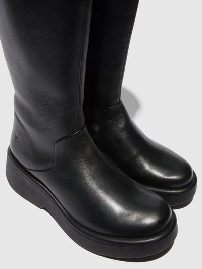 Zip Up Boots MUBI154FLY BLACK