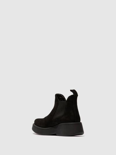 Chelsea Ankle Boots MULK159FLY OIL SUEDE BLACK