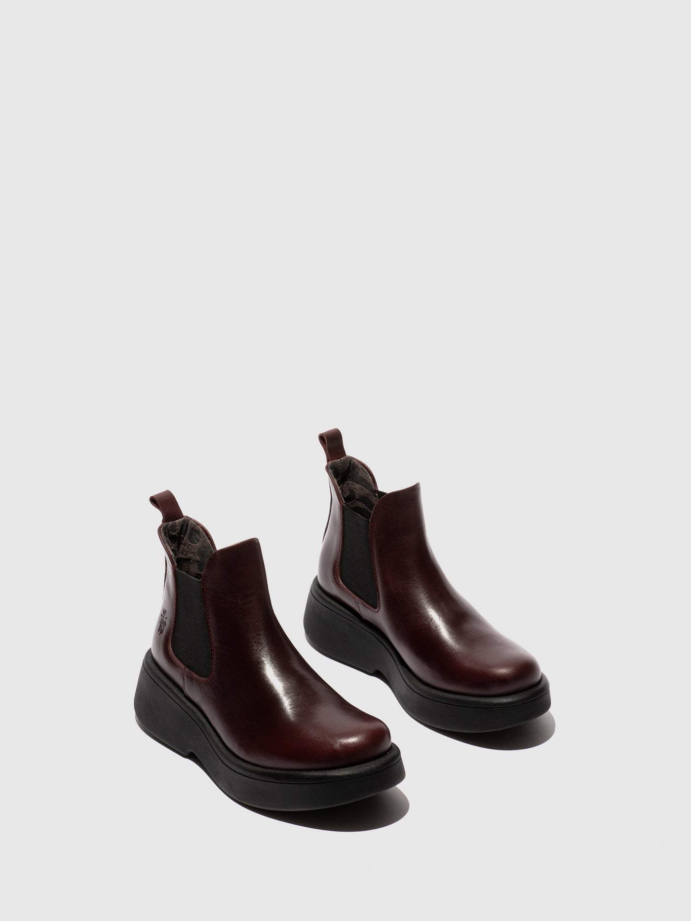 Chelsea Ankle Boots MULK159FLY RUG WINE
