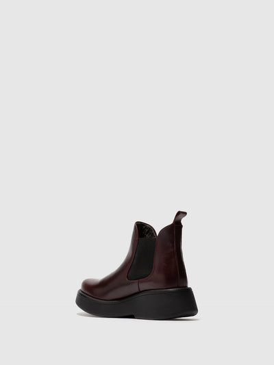 Chelsea Ankle Boots MULK159FLY RUG WINE