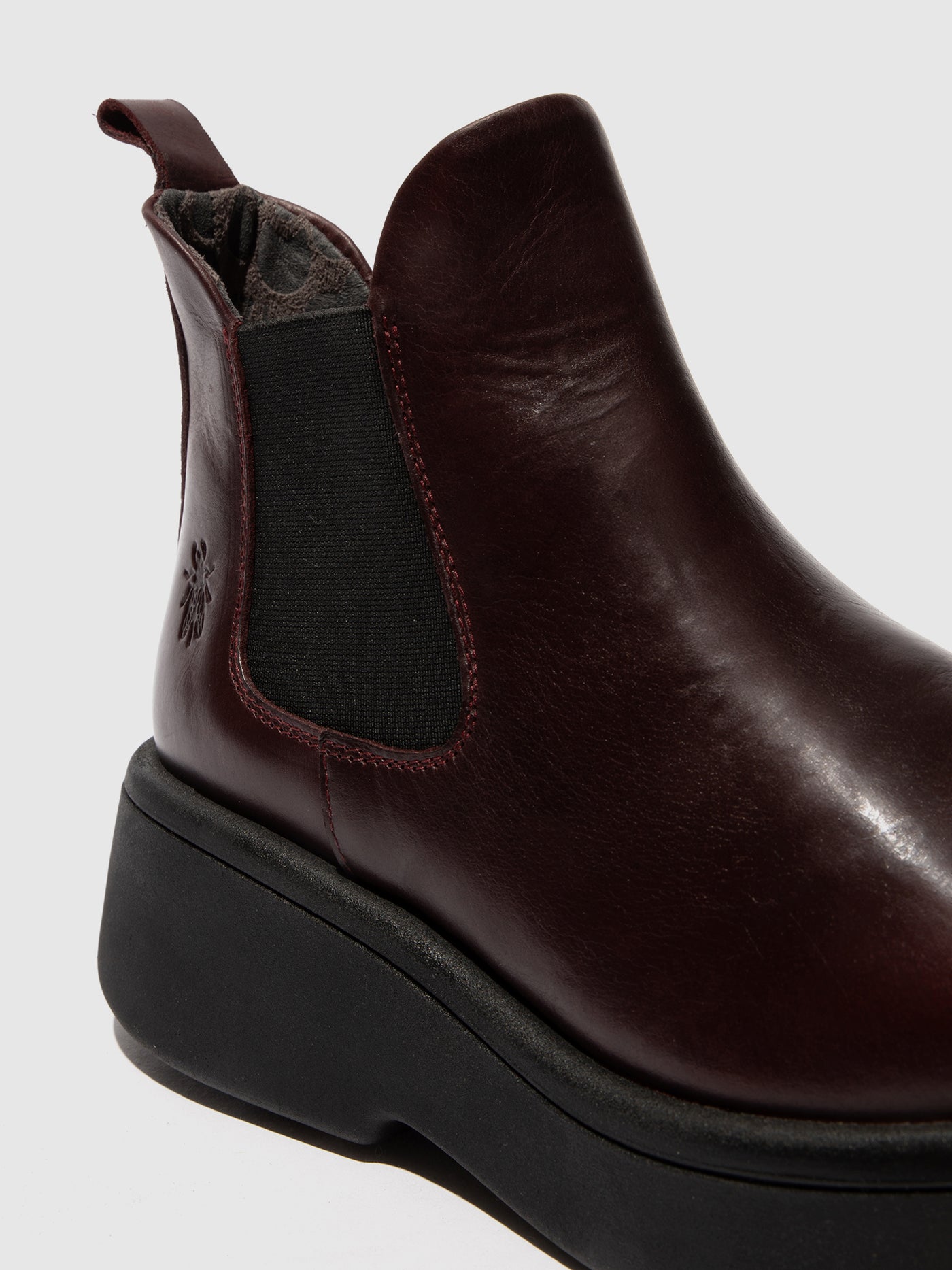 Chelsea Ankle Boots MULK159FLY RUG WINE