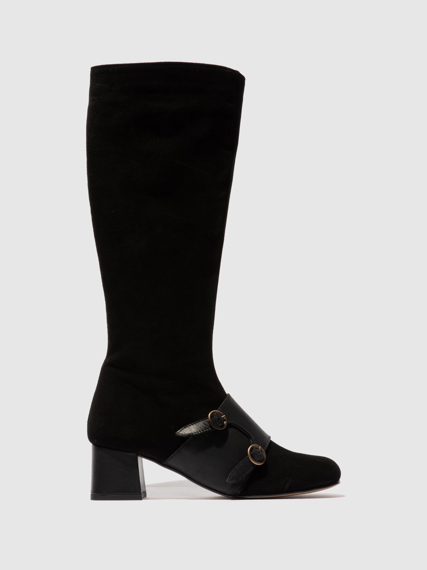 Zip Up Boots SOFY168FLY BLACK