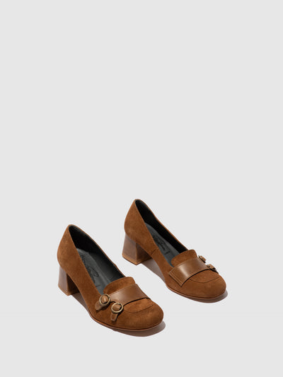 Buckle Shoes SAWI169FLY CAMEL