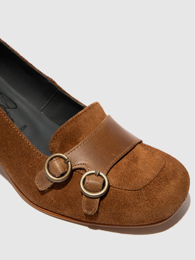 Buckle Shoes SAWI169FLY CAMEL
